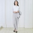 アンカーウーマン(ANCHOR WOMAN)の【2点セット】Aラインジャケット＆テーパードパンツ【通勤／セレモニー／入卒】39
