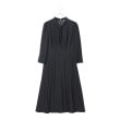 アンカーウーマン(ANCHOR WOMAN)の【洗える／M～LL】ボウタイ付きボックスプリーツワンピース【ハンドウォッシュ／通勤／セレモニー／入卒】15