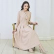 アンカーウーマン(ANCHOR WOMAN)の【洗える／M～LL】ボウタイ付きボックスプリーツワンピース【ハンドウォッシュ／通勤／セレモニー／入卒】29