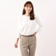 アンカーウーマン(ANCHOR WOMAN)の【S～L】フレアスリーブ長袖ブラウス【ダブルクロス】13