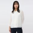 アンカーウーマン(ANCHOR WOMAN)の【洗える／S～LL】ゴールドパーツブラウス7分袖13