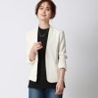 アンカーウーマン(ANCHOR WOMAN)の【洗える】ドライレーヨン ペプラムランダムリブニット25