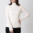 アンカーウーマン(ANCHOR WOMAN)の【洗える】シアー リブハイネックプルオーバー3