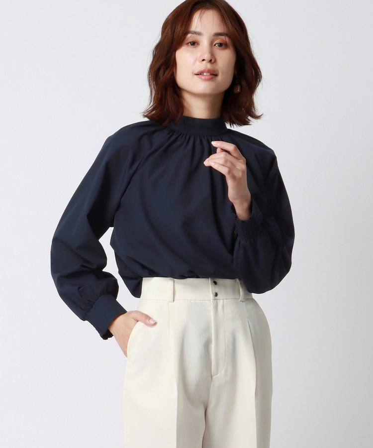 美品】アンタイトル 大きいサイズ50(6L)【洗える】裾ギャザー 美品】アンタイトル 大きいサイズ50(6L)【洗える】裾ギャザー