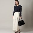 アンカーウーマン(ANCHOR WOMAN)の【洗える】ソフトジョーゼットビッグフリルカラーブラウス9