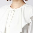 アンカーウーマン(ANCHOR WOMAN)の【洗える】ソフトジョーゼットビッグフリルカラーブラウス19