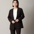 アンカーウーマン(ANCHOR WOMAN)の【洗える】ソフトジョーゼットビッグフリルカラーブラウス23