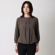 アンカーウーマン(ANCHOR WOMAN)の【洗える】アムンゼンジョーゼット タックブラウジングブラウス12