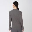 アンカーウーマン(ANCHOR WOMAN)の【S～L／吸湿発熱／静電気抑制】ハイネックプルオーバー【袖スリット】13