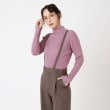 アンカーウーマン(ANCHOR WOMAN)の【S～L／吸湿発熱／静電気抑制】ハイネックプルオーバー【袖スリット】40