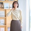 アンカーウーマン(ANCHOR WOMAN)の【S～LL／吸湿発熱／静電気抑制】ハイネックプルオーバー アイボリー(004)