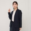 アンカーウーマン(ANCHOR WOMAN)の【洗える／S～6L】1ボタンVカラージャケット【ストレッチ／セットアップ着用可】12