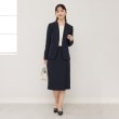 アンカーウーマン(ANCHOR WOMAN)の【洗える／S～6L】1ボタンVカラージャケット【ストレッチ／セットアップ着用可】14