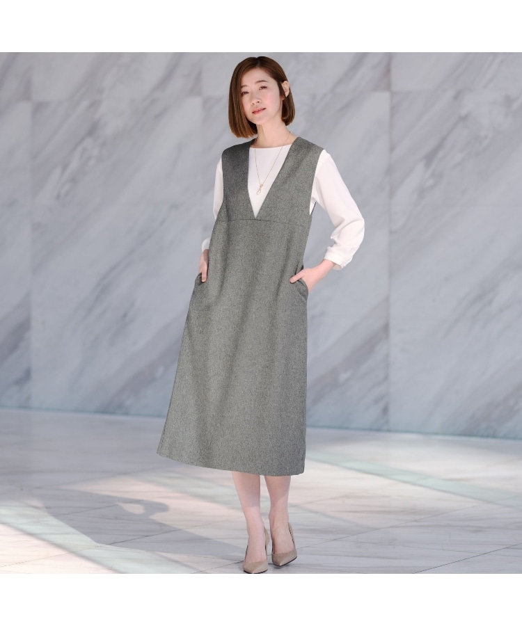 アンカーウーマン(ANCHOR WOMAN)の【洗える】ジャンパースカート19