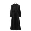 アンカーウーマン(ANCHOR WOMAN)の【洗える／S～LL】ハイネックギャザーワンピース【リボンタイ付き】【礼服／喪服／ブラックフォーマル／セレモニー】6