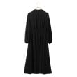 アンカーウーマン(ANCHOR WOMAN)の【洗える／S～LL】ハイネックギャザーワンピース【リボンタイ付き】【礼服／喪服／ブラックフォーマル／セレモニー】7