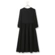アンカーウーマン(ANCHOR WOMAN)の【洗える／S～LL】ウエストV切り替えギャザーワンピース【クルーネック】【礼服／喪服／ブラックフォーマル／セレモニー】5