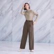 アンカーウーマン(ANCHOR WOMAN)の【洗える／ストレッチ】サスペンダー付きワイドパンツ【セットアップ着用可】【裾上げ済み】4