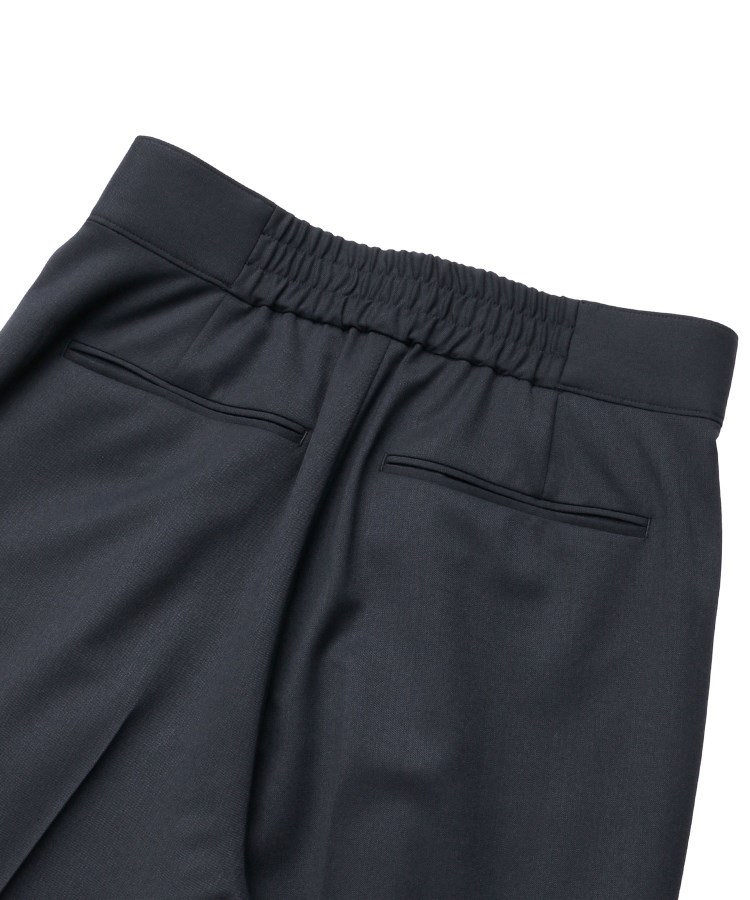 アンカーウーマン(ANCHOR WOMAN)の【洗える／S～LL】ベルト付きストレートパンツ【ストレッチ／セットアップ着用可／裾上げ済み】9