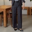 アンカーウーマン(ANCHOR WOMAN)の【洗える／XS～6L】ワイドパンツ【裾上げ済／ストレッチ／セットアップ着用可】1