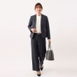 アンカーウーマン(ANCHOR WOMAN)の【洗える／XS～6L】ワイドパンツ【裾上げ済／ストレッチ／セットアップ着用可】13
