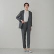 アンカーウーマン(ANCHOR WOMAN)の【XS～LL／洗える／ストレッチ】ワンタックテーパードパンツ【セットアップ着用可】【裾上げ済み】4