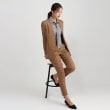 アンカーウーマン(ANCHOR WOMAN)の【XS～LL／洗える／ストレッチ】ワンタックテーパードパンツ【セットアップ着用可】【裾上げ済み】24