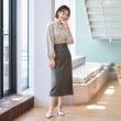 アンカーウーマン(ANCHOR WOMAN)の【S～LL／洗える／ストレッチ】ジャンスカ風タイトスカート【セットアップ着用可】2