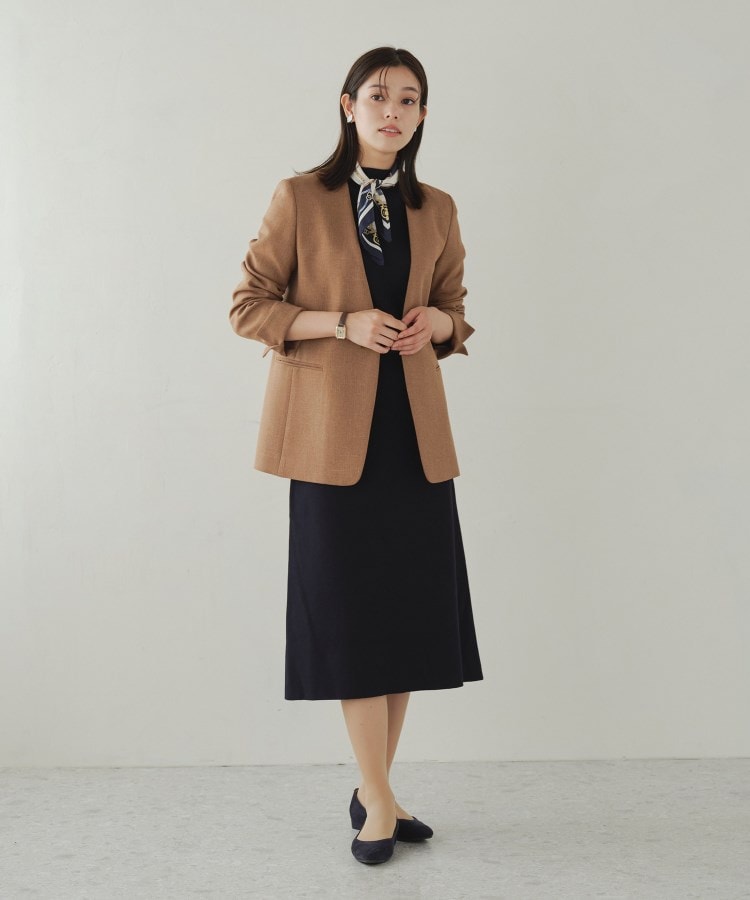 アンカーウーマン(ANCHOR WOMAN)の【洗える】Aラインニットスカート【セットアップ着用可】5