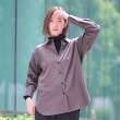 アンカーウーマン(ANCHOR WOMAN)の【洗える／ストレッチ】レギュラーカラーシャツブラウス【長袖】【セットアップ着用可】1