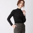 アンカーウーマン(ANCHOR WOMAN)の【洗える】ドライレーヨン ハイネックリブニット34
