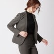 アンカーウーマン(ANCHOR WOMAN)の【洗える】ドライレーヨン ハイネックリブニット44