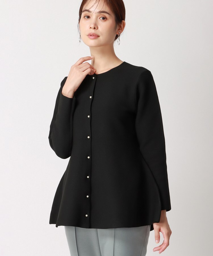 アンカーウーマン(ANCHOR WOMAN)の【洗える】ペプラムニットカーディガン19