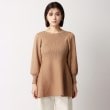 アンカーウーマン(ANCHOR WOMAN)の【洗える】パフスリーブペプラムリブニット19