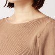 アンカーウーマン(ANCHOR WOMAN)の【洗える】パフスリーブペプラムリブニット22