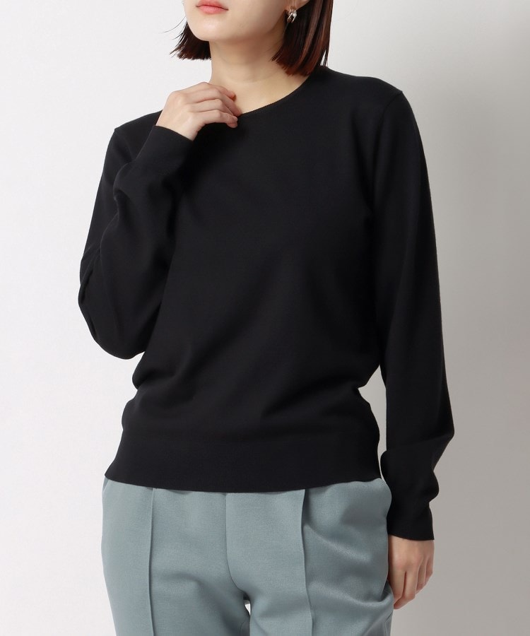 アンカーウーマン(ANCHOR WOMAN)の【洗える】クルーネックプルオーバーニット29