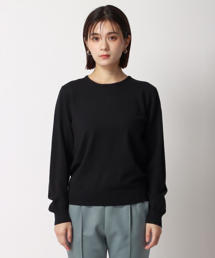 アンカーウーマン(ANCHOR WOMAN)の【洗える】クルーネックプルオーバーニット30