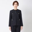 アンカーウーマン(ANCHOR WOMAN)の【セットアップ可／洗える】ツイード ノーカラーフリンジジャケット15