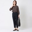 アンカーウーマン(ANCHOR WOMAN)の【セットアップ可／洗える】PEジョーゼット テーパードパンツ24