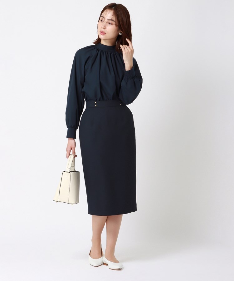 アンカーウーマン(ANCHOR WOMAN)の【セットアップ可／洗える】PEジョーゼット タイトスカート22