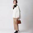 アンカーウーマン(ANCHOR WOMAN)の【洗える】タイプライター バックフレアブラウス9