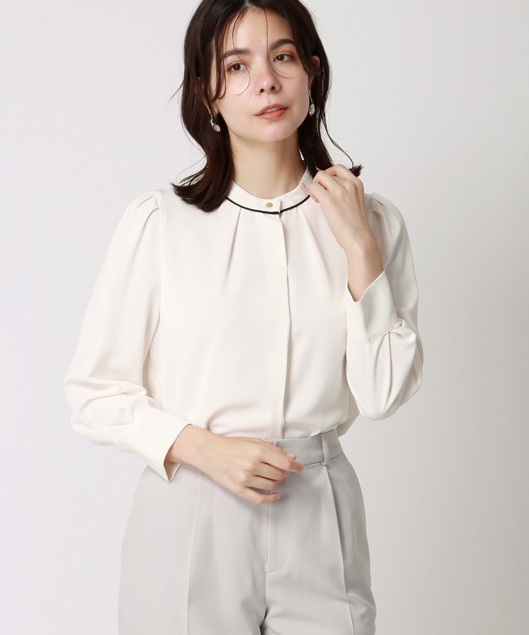 アンカーウーマン(ANCHOR WOMAN)の【洗える】CICAモイスチャー 2WAYブラウス11