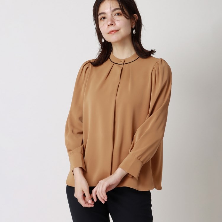 アンカーウーマン(ANCHOR WOMAN)の【洗える】CICAモイスチャー 2WAYブラウス シャツ・ブラウス
