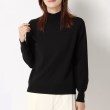 アンカーウーマン(ANCHOR WOMAN)の【洗える】ハイストレッチビスコース ハイネックニット30