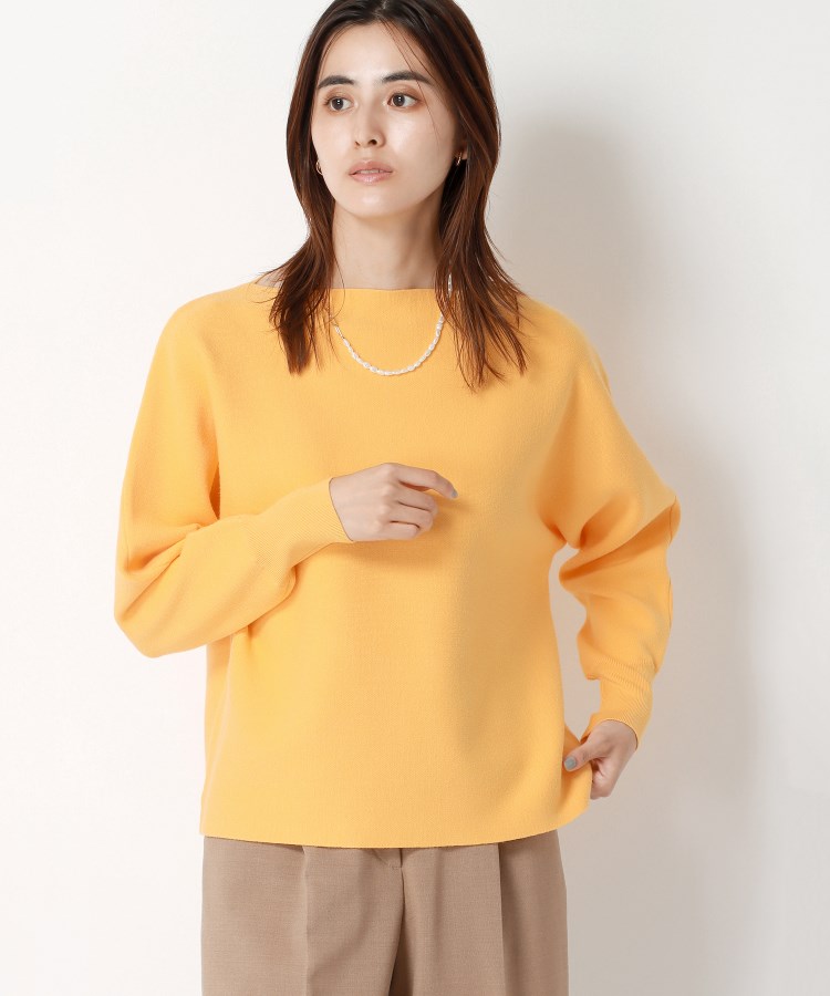 アンカーウーマン(ANCHOR WOMAN)の【洗える】ドルマンスリーブ ボートネックニット11