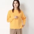 アンカーウーマン(ANCHOR WOMAN)の【洗える】ドルマンスリーブ ボートネックニット イエロー(031)
