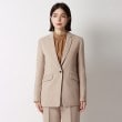 アンカーウーマン(ANCHOR WOMAN)の【洗える／ストレッチ】ツイードオックス ジャケット4