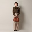 アンカーウーマン(ANCHOR WOMAN)の【洗える／ストレッチ】ツイードオックス タックワイドパンツ12