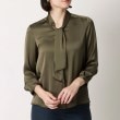 アンカーウーマン(ANCHOR WOMAN)の【洗える】ヴィンテージサテン アスコットタイブラウス3