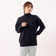 アンカーウーマン(ANCHOR WOMAN)の【WEAR SHiFT】ミドルゲージハイネックニット【長袖／カシミヤ混／リサイクル原料使用】 ネイビー(094)